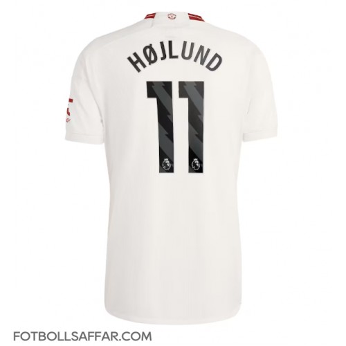 Manchester United Rasmus Hojlund #11 Tredjeställ 2023-24 Kortärmad